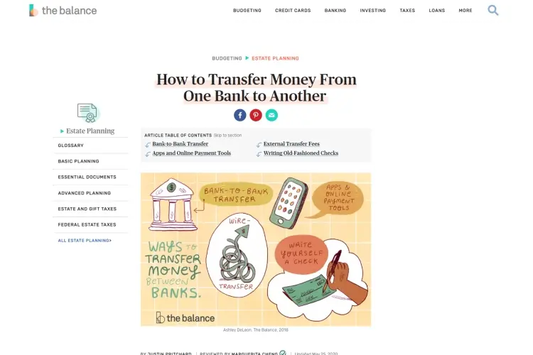 Transfer Directly from Bank Account