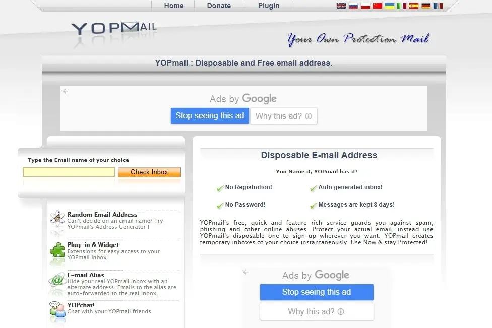 What is YOPmail?