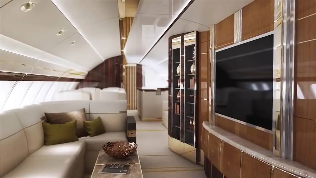 Boeing 747-8 VIP - $357 million (source: youtube)
