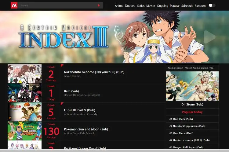 28 Best Anime Sites to Watch Anime Online  Robotsnet